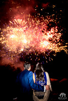 Couple's Photos + Fireworks
